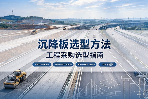 丰润沉降板选择方法