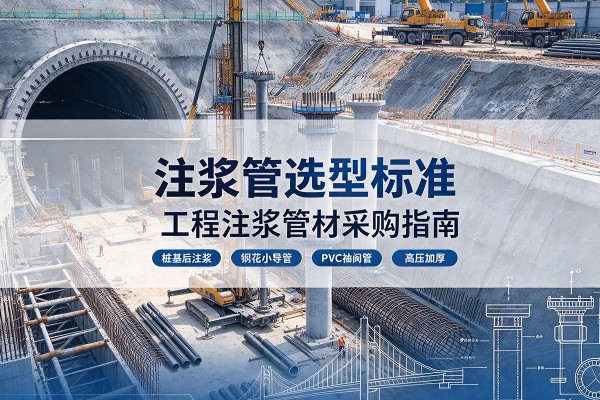 丰润注浆管选型标准