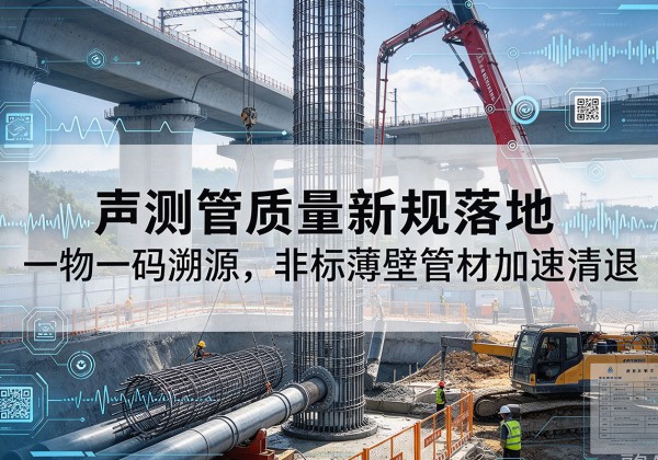 丰润声测管质量新规落地，一物一码溯源，非标薄壁管材加速清退