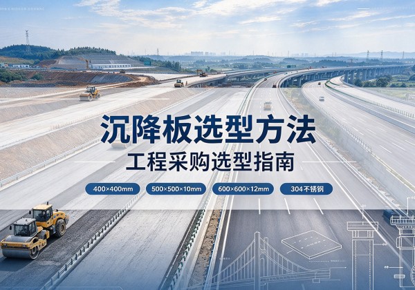 丰润沉降板选择方法